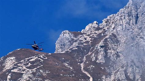 Recuperati Con Lelicottero Dei Pompieri Drago Due Escursionisti