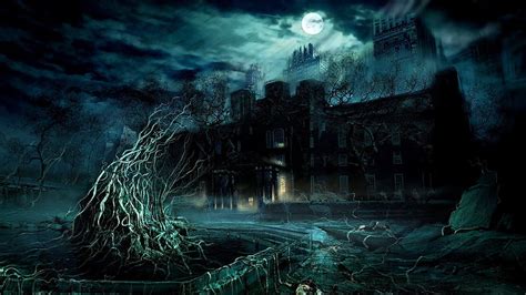 Dark Gothic castle HD wallpaper | Pxfuel