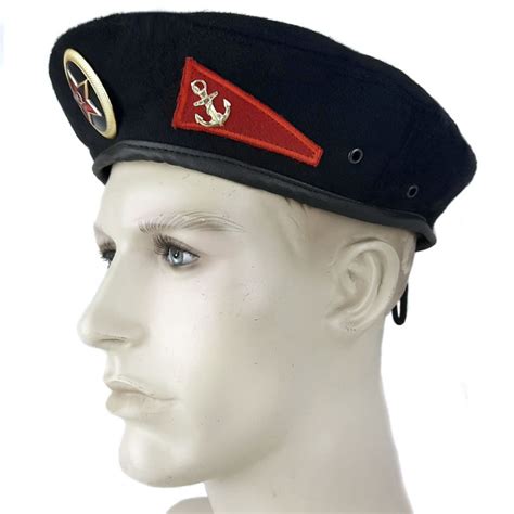 Soviet Russian Marines Naval Infantry Black Beret