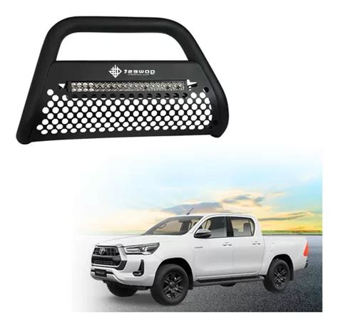 Burrera Ultra Bar Toyota Hilux Con Barra Led Mercadolibre