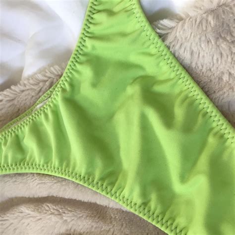 Vintage Deadstock High Waisted Bikini Bottoms Depop