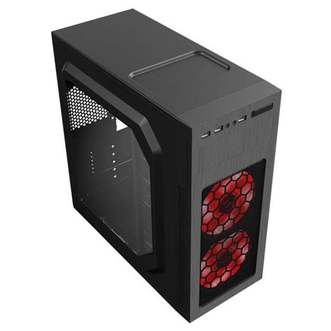 Gabinete Gamer Magnum Tech Mt Gmw Atx Sin Fuente Led Rgb Frontal