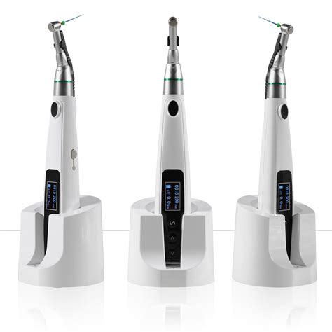 LED Dental Wireless 16 1 Contra Angle Endo Motor With Built In Apex