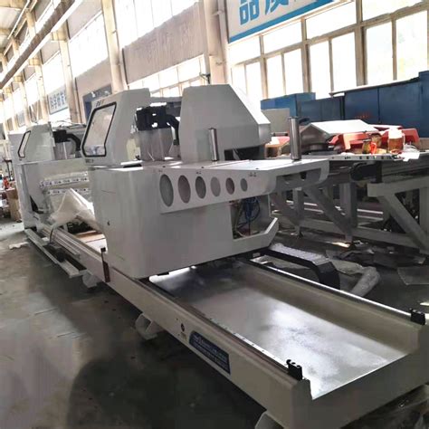 Axis Cnc Double Head Saw For Aluminum Profile