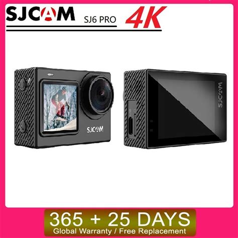 Sjcam Sj Pro Dual Screen K Action Helmet Sports Dv Camera Waterproof