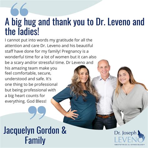 Testimonial Tuesday Highlight Dr Joseph Leveno