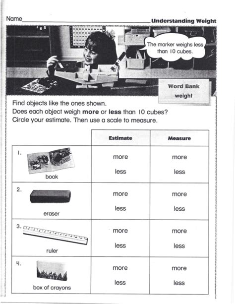 Understanding Weight | LoveToTeach.org