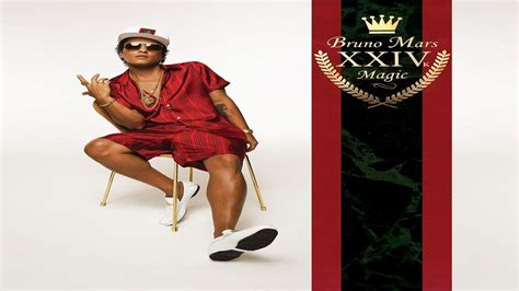 Bruno Mars 24K Magic Album Cover