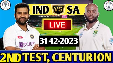 Live Ind V Sa 2nd Test Johannesburg Crictalks Toss And Pre Match