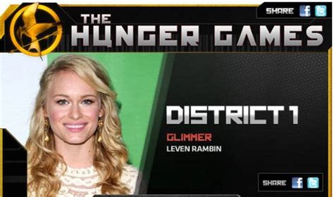 Actress who plays Glimmer | Hunger games, Leven rambin, Share story