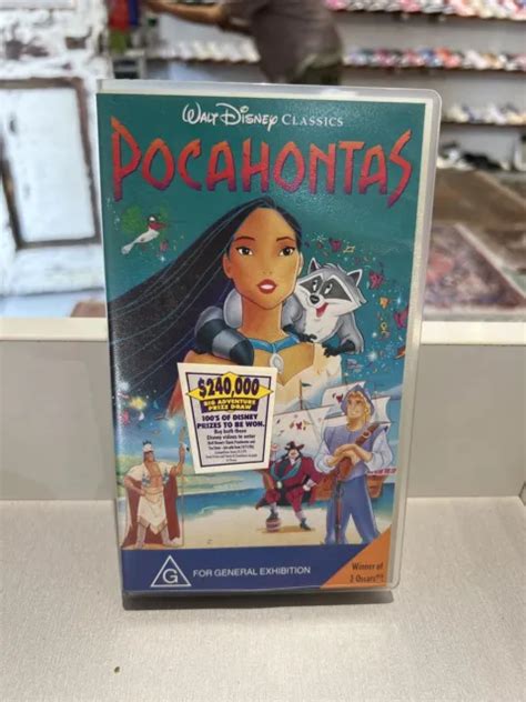 Pocahontas Walt Disney Classics Sealed Tape Small Box Vhs £1261