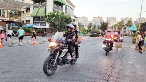 Mersin De Sokaklar N Asayi I Motosikletli Timlere Emanet