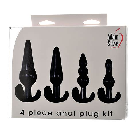 Adam Eve 4 Piece Anal Plug Kit Anal Toys Adam Eve