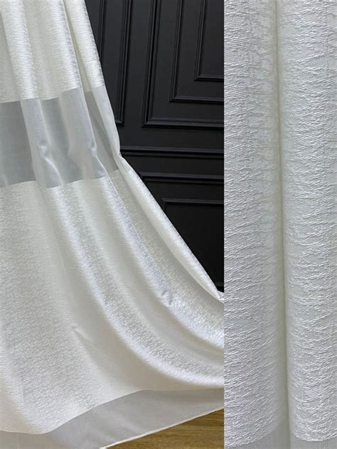 Тюль Лен 12162v крем 300см 426085 купить с доставкой в МЕГАСТРОЙ Казань