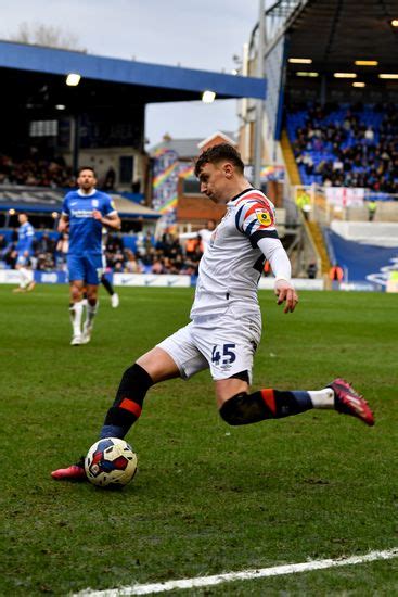 Alfie Doughty Luton Town Crosses Ball Editorial Stock Photo - Stock ...