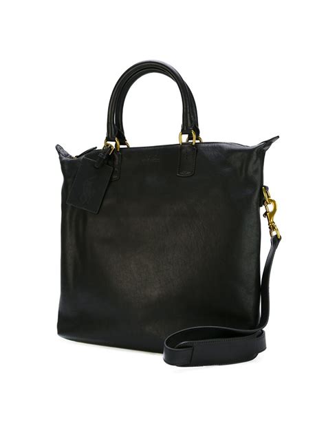 Lyst - Polo Ralph Lauren Large Tote Bag in Black for Men