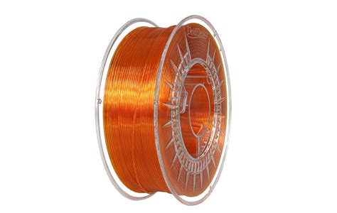 Devil Design Petg Filament Mm Kg Transparent Bright Orange