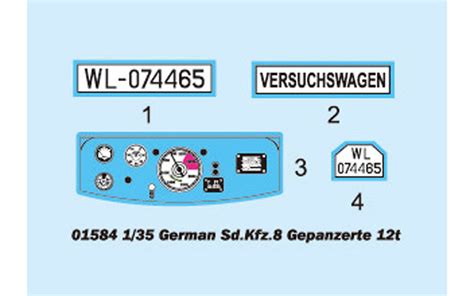 German Sd Kfz Gepanzerte T Trumpeter Kingshobby