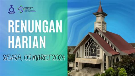 RENUNGAN HARIAN HKBP CIJANTUNG Selasa 05 Maret 2024 YouTube