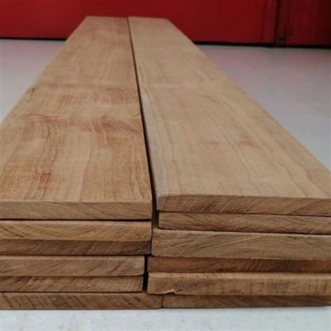 Jual Papan Kayu Jati Asli Perhutani X Panjang Cm Shopee Indonesia