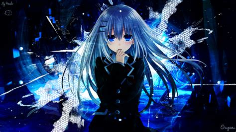 Wallpaper Anime Girls Blue Eyes Date A Live Origami Tobiichi Date