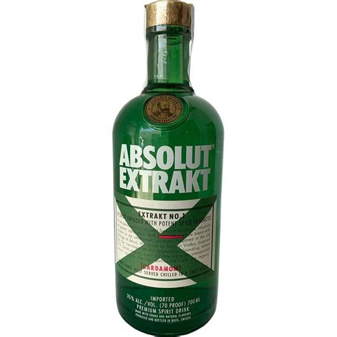 Comprar Vodka Absolut Extrakt Suecia Online Licorea