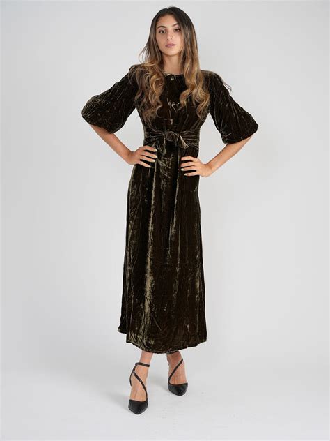 Bliss Mia Velvet Maxi Dress Mementos