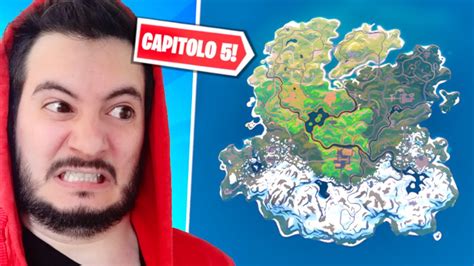 La Mappa Di Fortnite Capitolo Mostrata Youtube