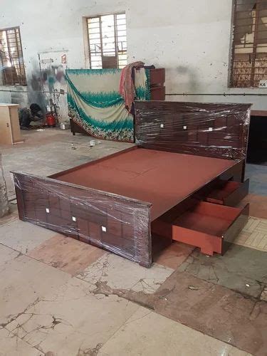 Queen Size Engineered Wood Wooden Cot At Rs 14000 In Bengaluru Id