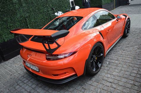 Porsche 991 GT3 RS Painted In Lava Orange Photo Taken By Tfjj On