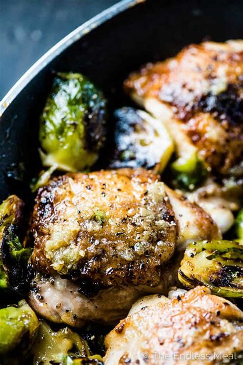 Baked Chicken And Brussel Sprouts Recipe Evelia Whatley