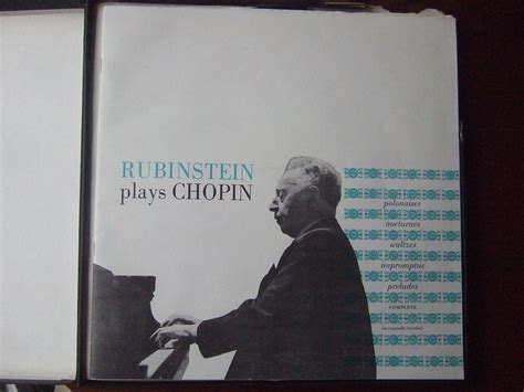 Inside Chopin Artur Rubinstein Piano Polonaises Waltzes Nocturnes