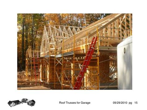 PPT - Installing Roof Trusses on Garage PowerPoint Presentation, free ...