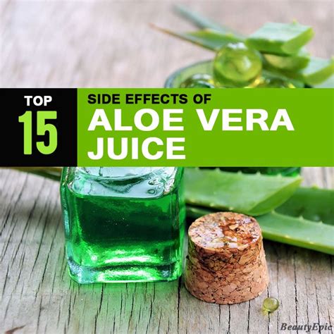 15 Unexpected Side Effects of Aloe Vera Juice To Be Aware Of Aloe Vera ...