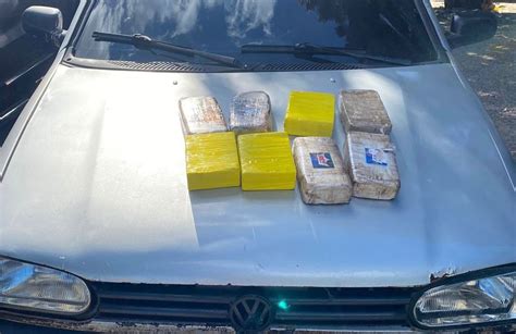 Homem que transportava cocaína é preso pela Polícia Federal na zona Sul