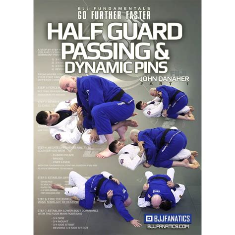 Bjj Fundamentals Go Further Faster Half Guard Passing And Dynamic Pins