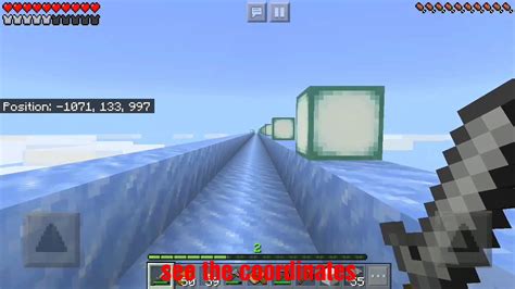 Fastest Way To Travel In Minecraft Packed Ice And Boat Km Hr