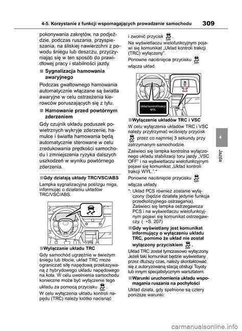 TOYOTA COROLLA CROSS 2023 Instrukcja obsługi in Polish 622 Pages