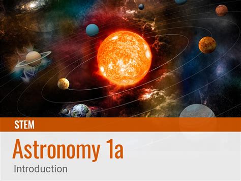 Astronomy 1a Introduction Edynamic Learning