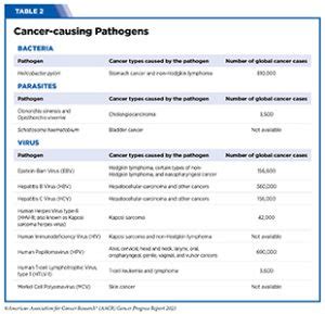 Reducing Cancer Risk Aacr Cancer Progress Report