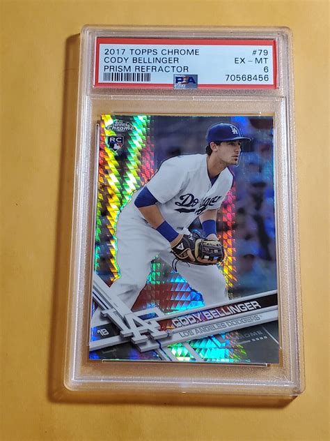 Topps Chrome Prism Refractor Cody Bellinger Rc For Sale