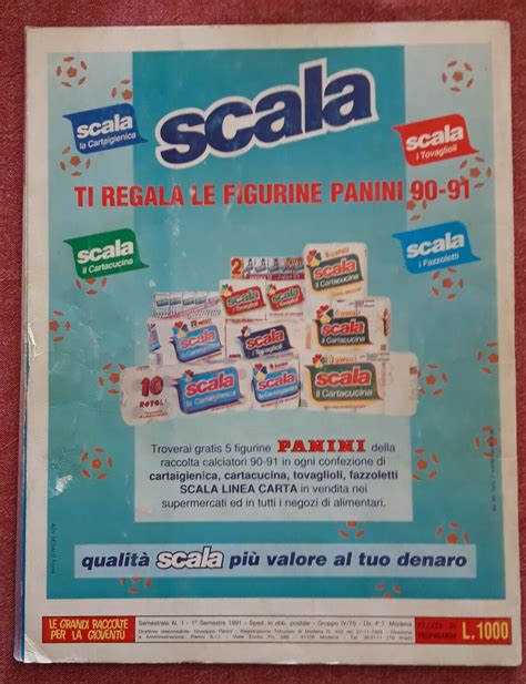 Album Calciatori Panini Vuoto Con Cedola Centrale No