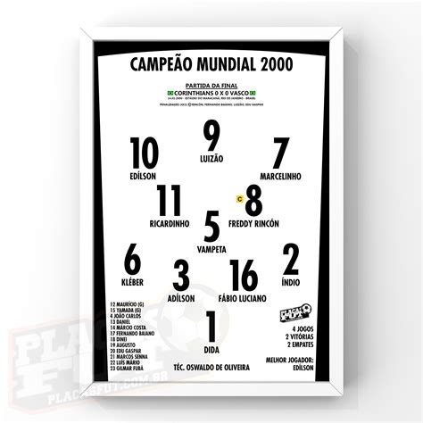 Quadro Escala O Final Campe O Mundial Placasfut Itens Decorativos