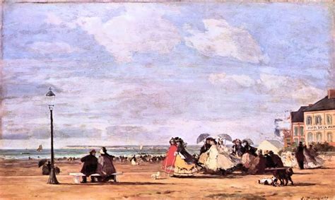 Empress Eugenie On The Beach At Trouville