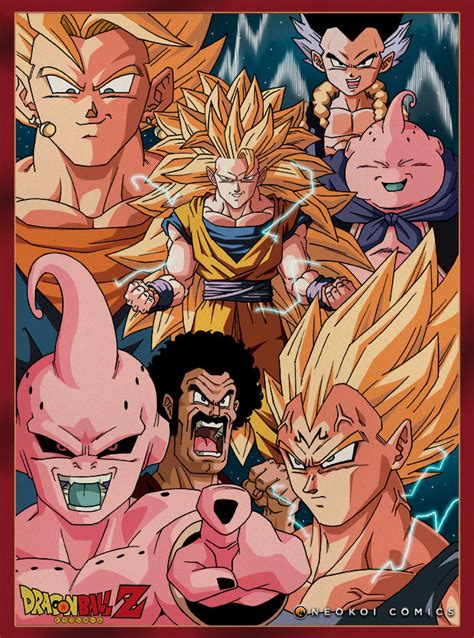 Majin Buu Saga By Neokoi On Deviantart