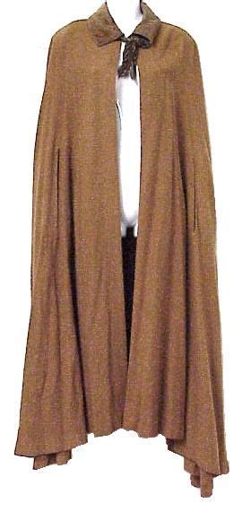 Brown Cloak Fashion Cloak Costumes