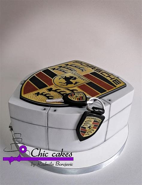 Porsche Cake Decorated Cake By Radmila CakesDecor