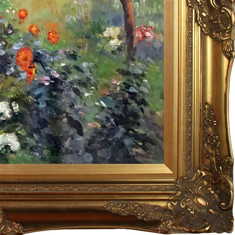 La Pastiche Pierre Auguste Renoir Garden In The Rue Cortot Montmartre