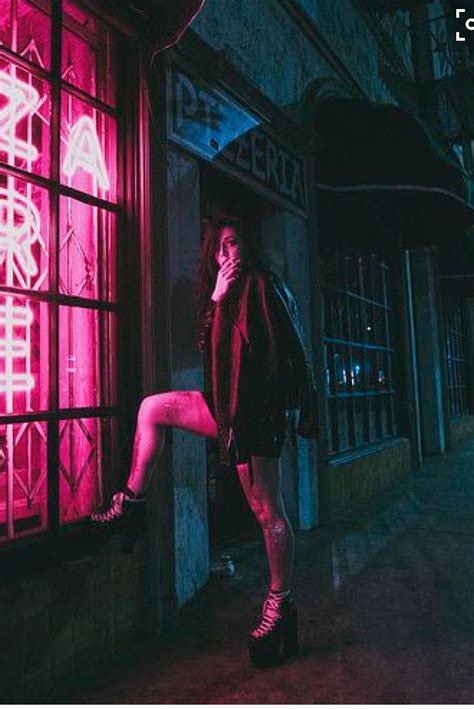 Neon Photography Portrait Photography Fashion Photography Night