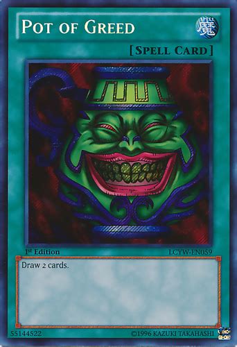 Pote da Ganância Yu Gi Oh MYP Cards